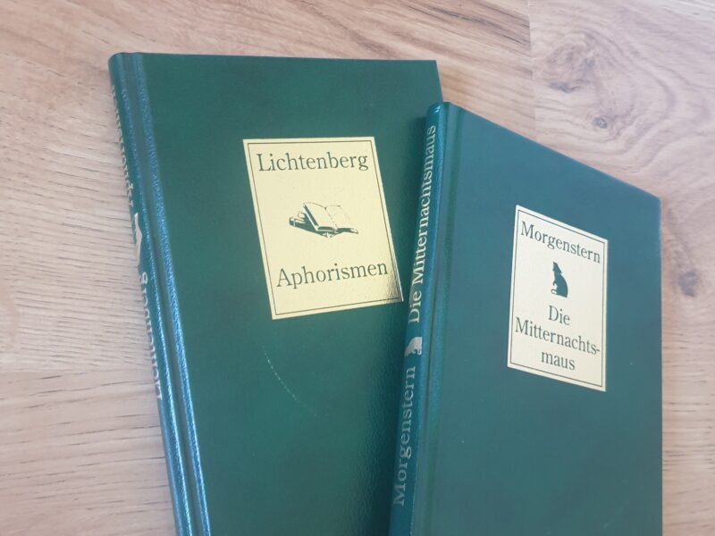 2 x Bücher "Aphorismen" "Mitternachtsmaus"