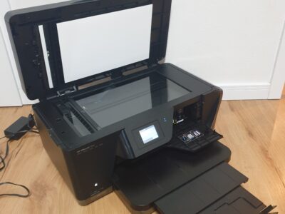 Drucker HP OfficeJet 7510 A4 / A3 DEFEKT / Neu Druckkopf, Viele Farbpatronen