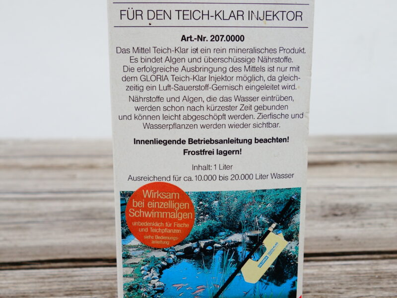 Gartenteich - Teichklar Injektor