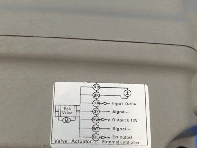 Motorisierte Kugelhahn- ventil- Tonhe A150-M15-S3-B L DC9-24V 1/2"