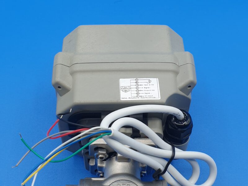 Motorisierte Kugelhahn- ventil- Tonhe A150-M15-S3-B L DC9-24V 1/2"