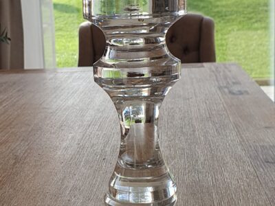 Design Glas Kerzenständer