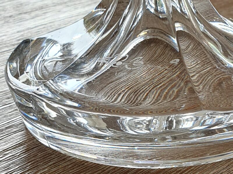 Design Glas Kerzenständer