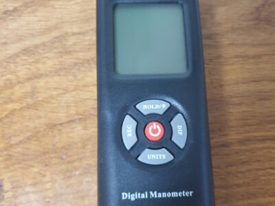 Professional Differenzdruckmanometer / Digitales Messgerät für Luft, Vakuum & Gasdruck