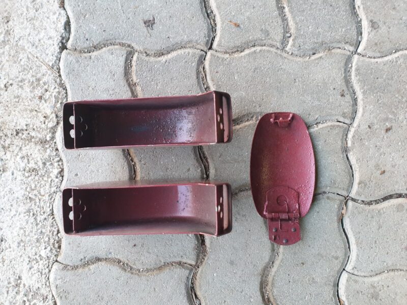 2x Stoßstangenhörner + Tankklappe für Porsche 911 G-Modell