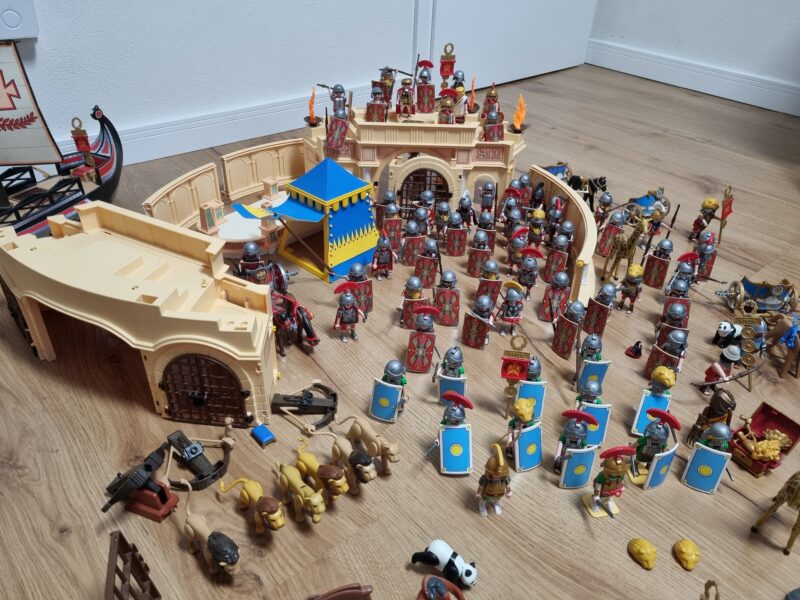 Playmobil Römer Kolosseum, Galeere etc.