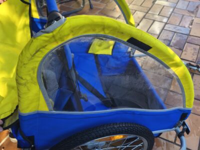 Fahrradanhänger für 2 Kinder, gebraucht